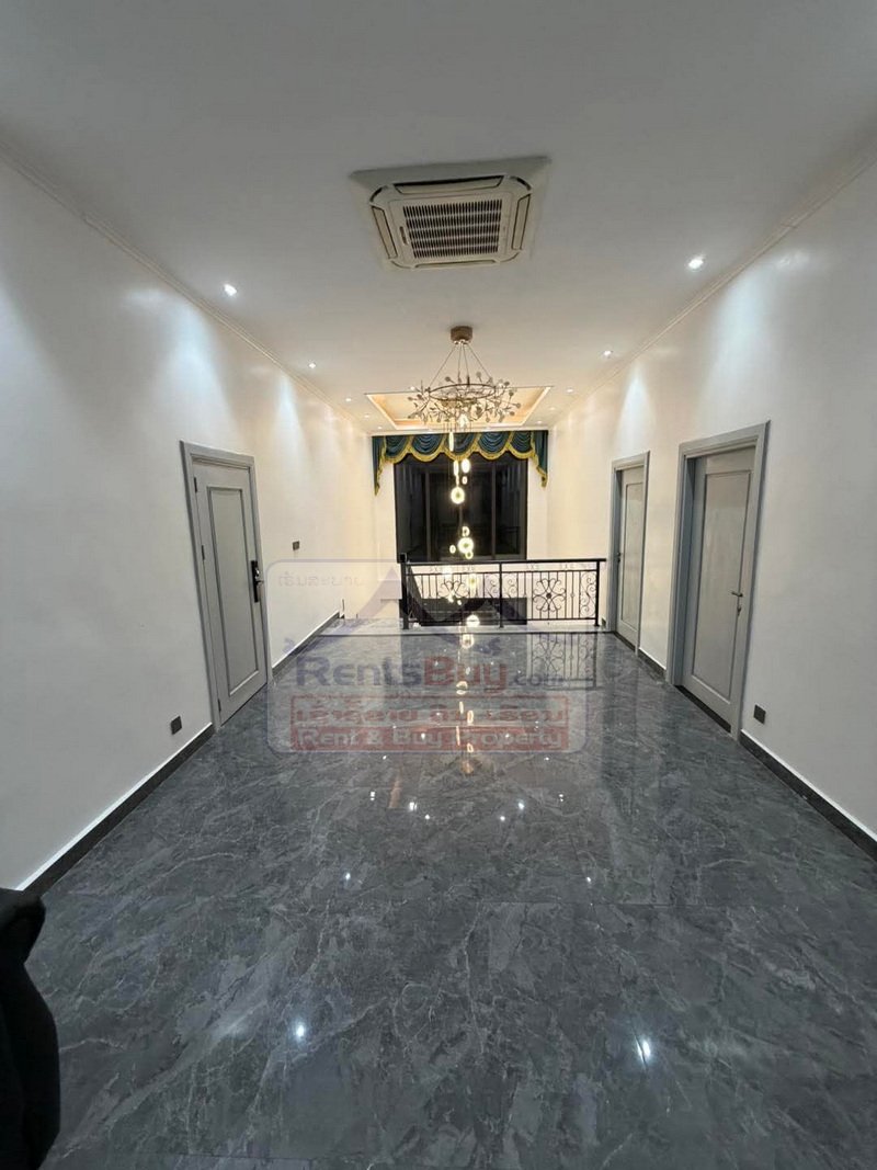 7125-Luxury Fully Furnished 5-Bedroom House for Sale or Rent Near Thong Khan Kham Market, Sikhottabong District, Vientiane Capital