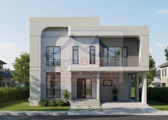 7114-Elegant 4-Bedroom Villa for Rent or Sale Near Embassies and International Schools in Vientiane Capital