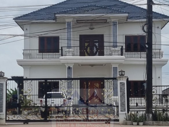 7127-Premium Modern 2-Storey Villa for Sale in Phon Ngern Village, Hadxayfong District, Vientiane Capital