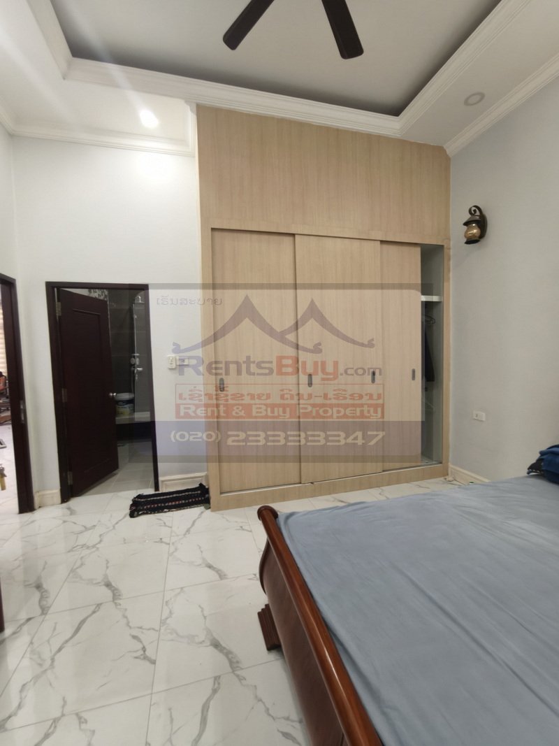 houseforsale02 7132-Luxury Modern 5-Bedroom House for Urgent Sale Near the Mekong Riverside & Wattay International Airport, Vientiane Capital