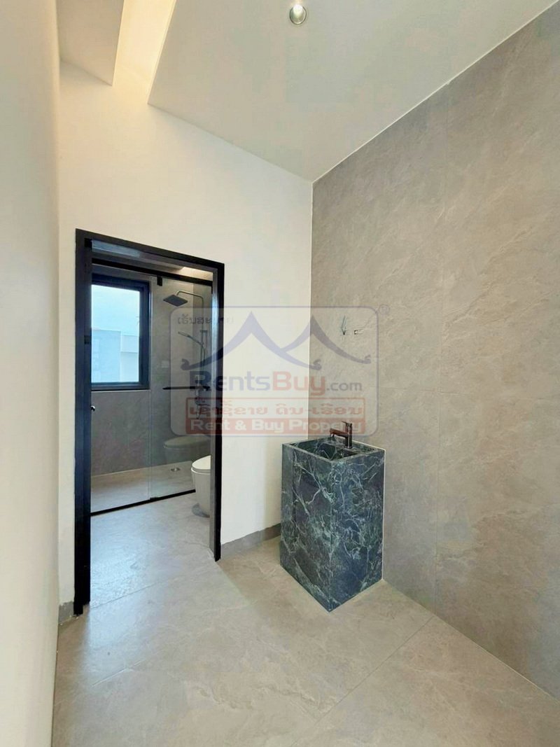 7119-Brand-New Modern Luxury Villas with Private Swimming Pools for Sale Near Lake View Golf Course, Xaysettha, Vientiane Capital