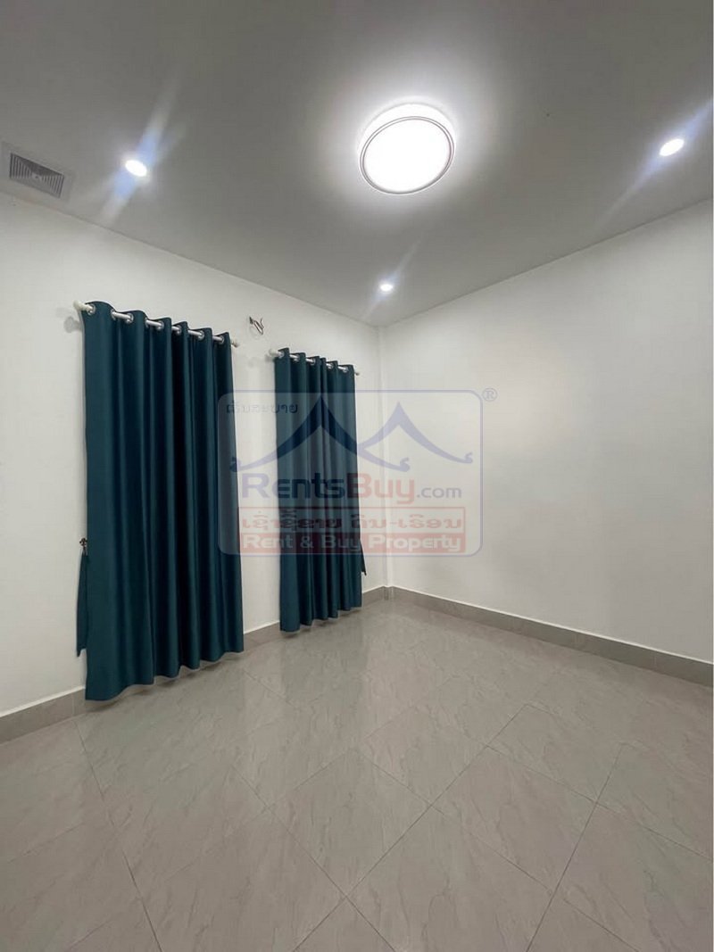 houseforsale07 7086-Brand-New Modern Villa for Sale in Sikhottabong District, Vientiane Capital | 3 Bedrooms, 2 Bathrooms, 354 sqm Land with Golden Land Title | Fully Equipped Family Home