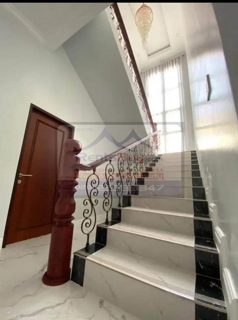 houseforsale07 7132-Luxury Modern 5-Bedroom House for Urgent Sale Near the Mekong Riverside & Wattay International Airport, Vientiane Capital