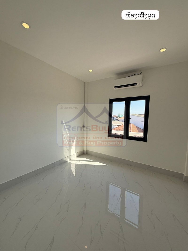 townhouse01 7080-Spacious Commercial Compound for Rent Near Lao National Circus, Chanthabouly District, Vientiane Capital