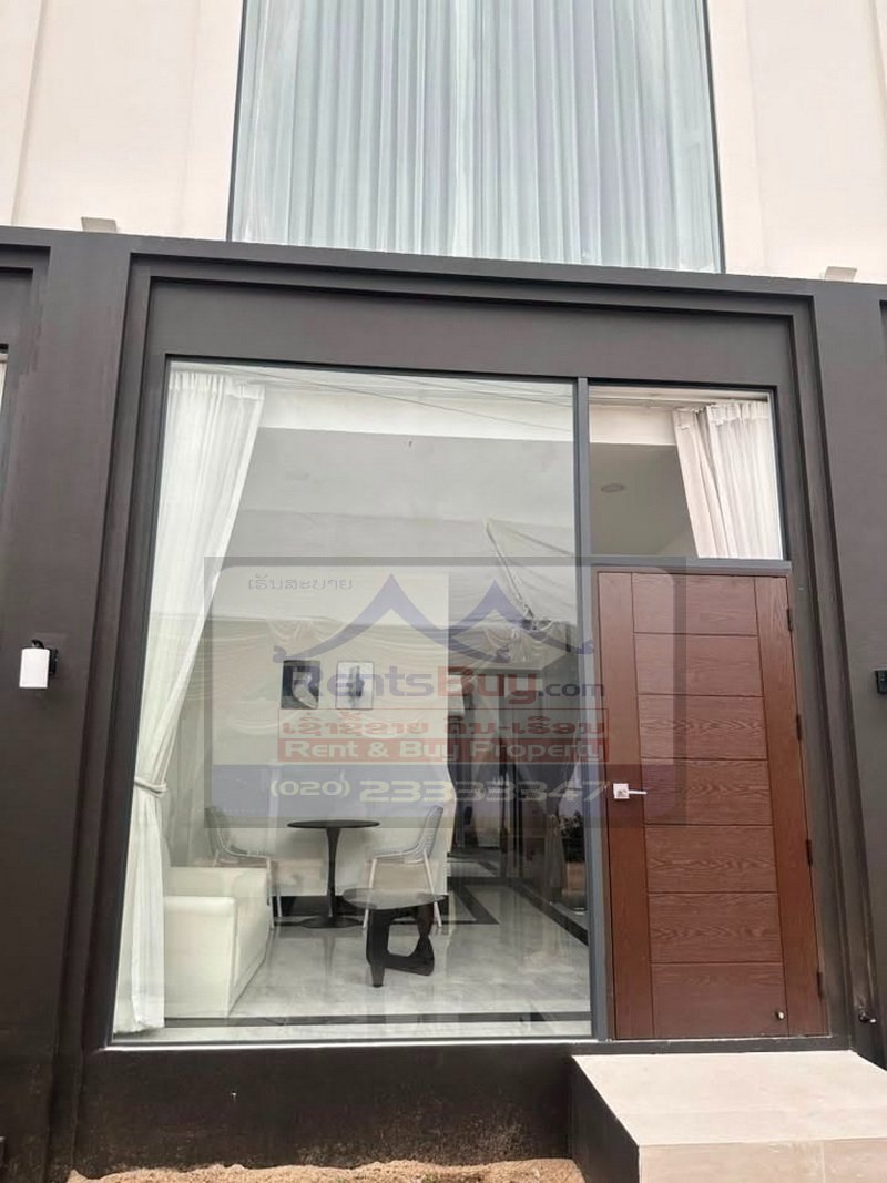 7134-Townhouse for Rent Near the National University of Laos (NUOL), Vientiane Capital | Fully Furnished 1-Bedroom Units with Free Wi-Fi