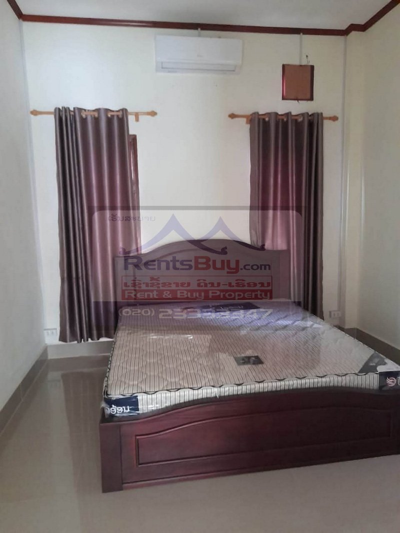 7155-Spacious Fully Furnished 5-Bedroom House for Rent Near Sangjiang Market, Vientiane