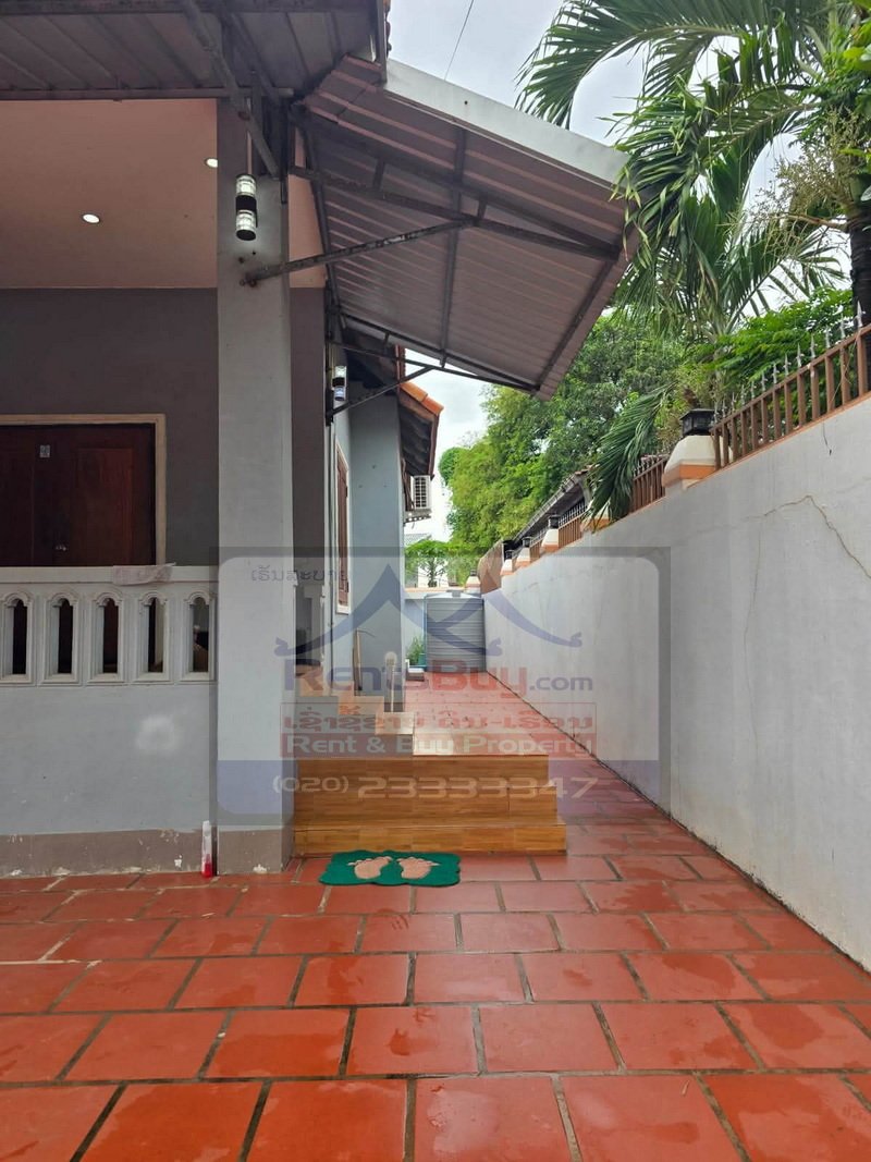 houseforrent04 7141-Comfortable 3-Bedroom Villa for Rent Near National University of Laos & Mother and Child Central Hospital, Vientiane