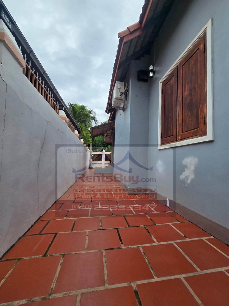 houseforrent07 7141-Comfortable 3-Bedroom Villa for Rent Near National University of Laos & Mother and Child Central Hospital, Vientiane