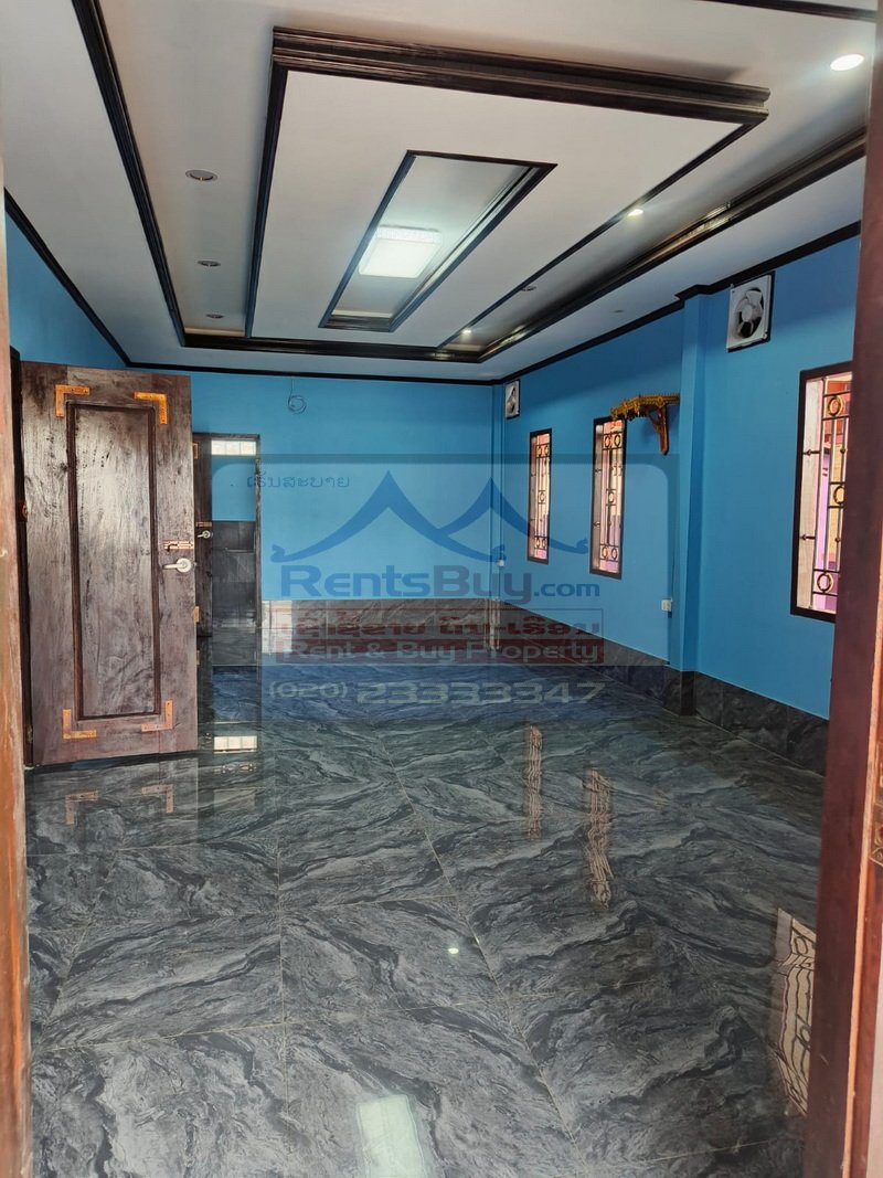 houseforrent08 7140-Comfortable 3-Bedroom House for Rent in Chanthabouly District, Vientiane Capital | Near Wattay International Airport & Sangjiang Market