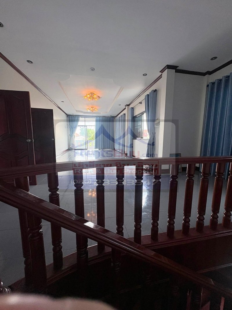 7139-6-Bedroom Fully Furnished House for Rent Near ITECC Mall, International Schools & Embassies in Vientiane