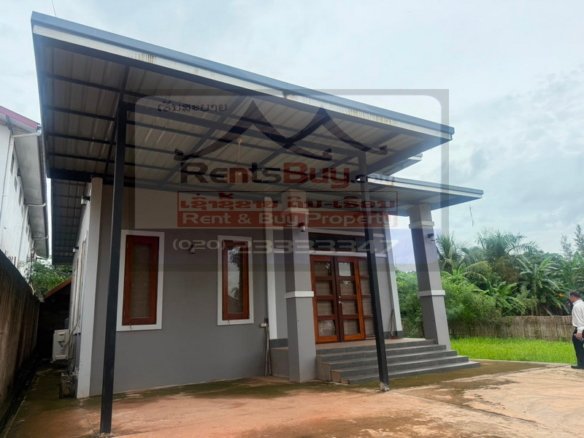 7145-Brand-New Modern 2-Bedroom House for Rent Near Vientiane Km6 Golf Club & Lakeview Golf Club, Vientiane