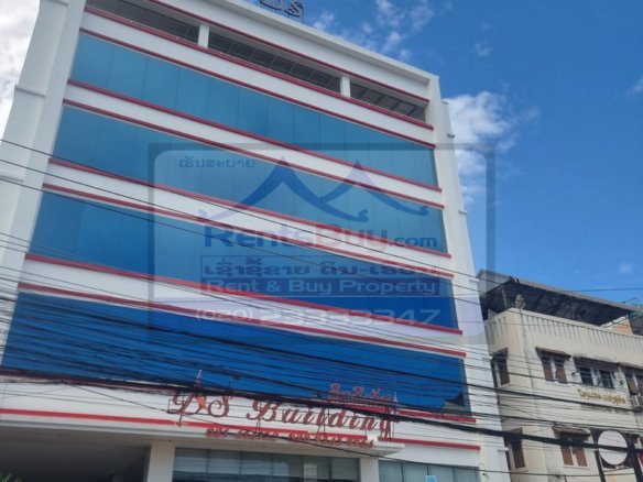 7159-Prime Commercial Space for Rent in Vientiane Near ISL, Pha That Luang & Patuxay Park