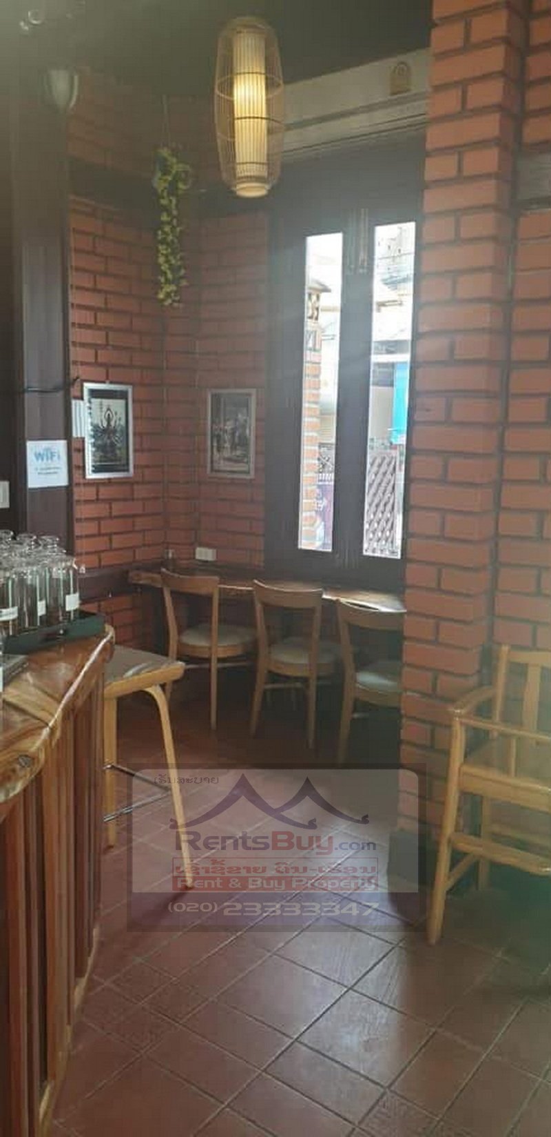 shophouseforrent03 7160-Commercial Shophouse for Rent in That Dam, Vientiane – Ideal for Restaurant, Café & Business