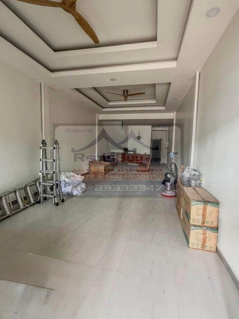 shophouseforrent03 7165-3-Storey Commercial Building for Rent Near KokKok Mega Mall – Ideal for Restaurant, Guesthouse & Apartment