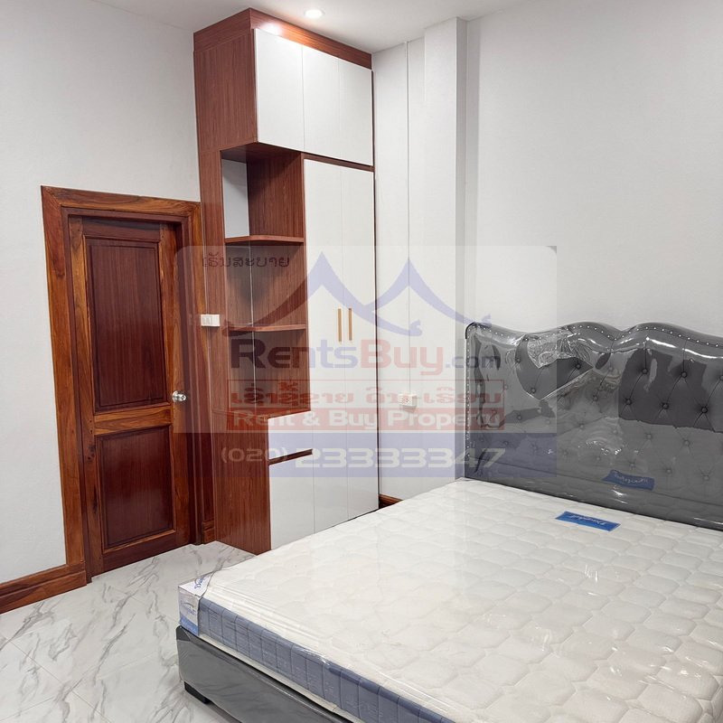 7199-New Fully Furnished 2-Bedroom Apartment for Rent Near National University of Laos, Vientiane