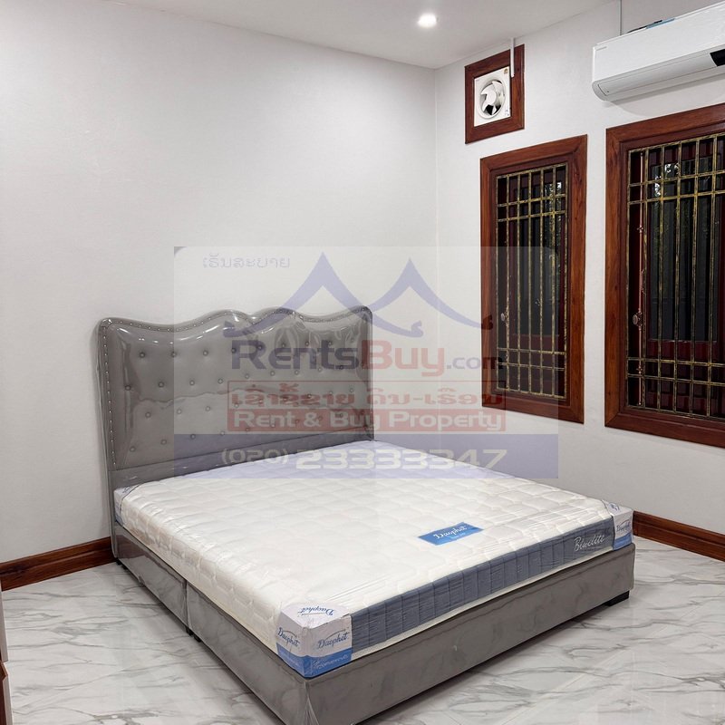 7199-New Fully Furnished 2-Bedroom Apartment for Rent Near National University of Laos, Vientiane