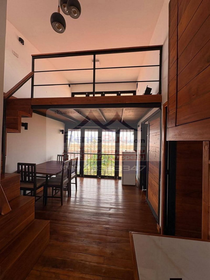 7194-Cozy Fully Furnished 1-Bedroom Riverside House for Rent in Hadxayfong, Vientiane Capital