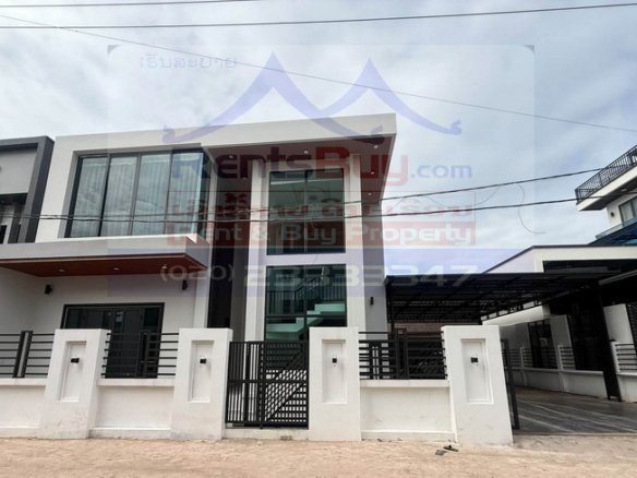 7215-Modern 3-Bedroom Fully Furnished House for Rent or Sale Near Wattay International Airport, Vientiane