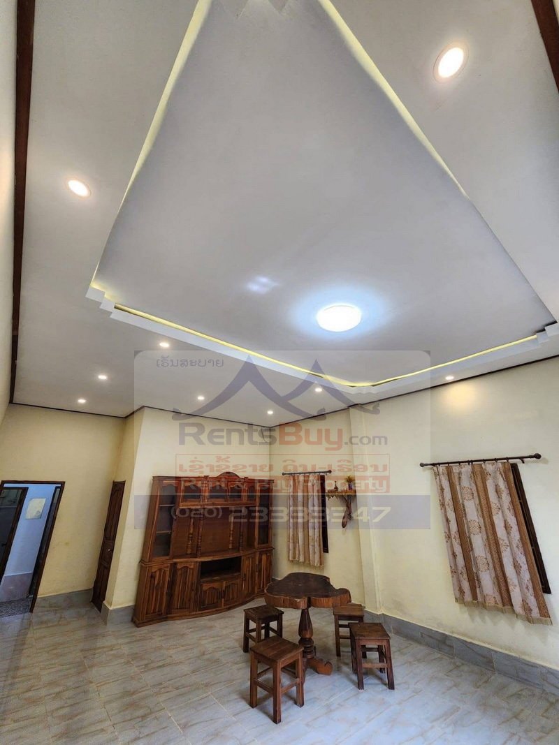 houseforrent02 7216-Comfortable 3-Bedroom Villa for Rent in Luang Prabang Near Schools & Markets