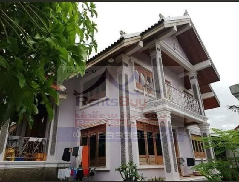 7209-Fully Furnished 4-Bedroom House for Rent in Luang Prabang Riverside Area