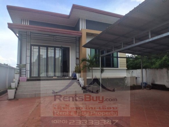 7074-Modern 2-Bedroom Fully Furnished House for Rent Near U.S. Embassy & Lycée Français International in Vientiane
