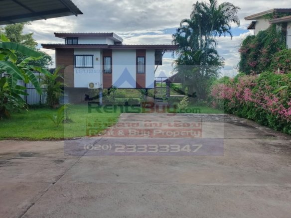 7194-Cozy Fully Furnished 1-Bedroom Riverside House for Rent in Hadxayfong, Vientiane Capital