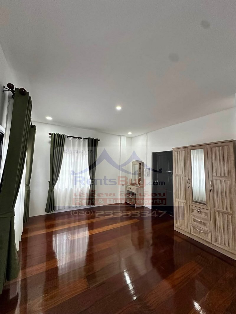 houseforrent07 7227-Fully Furnished 3-Bedroom Contemporary Lao-Style House for Rent in Bo Oh, Hardxayfong District, Vientiane