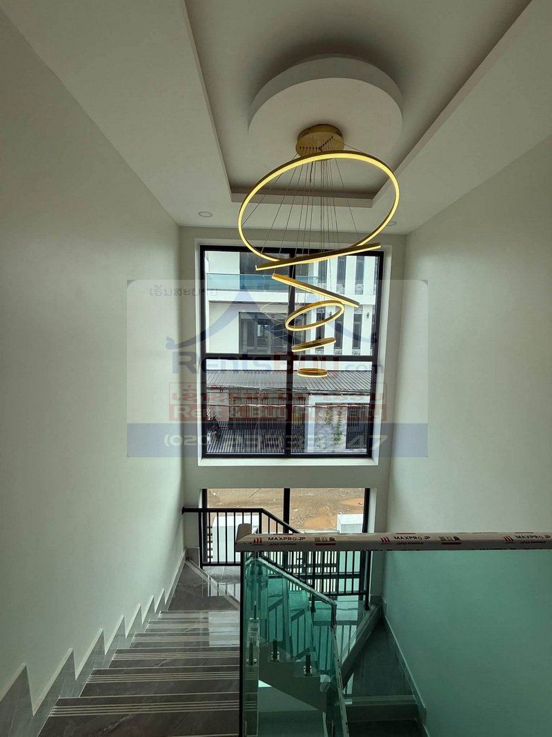 7215-Modern 3-Bedroom Fully Furnished House for Rent or Sale Near Wattay International Airport, Vientiane