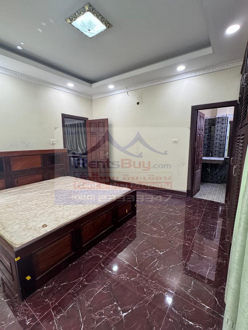 7228-Modern 4-Bedroom House for Rent Near U.S. Embassy and Lanexang Golf Driving Range, Vientiane