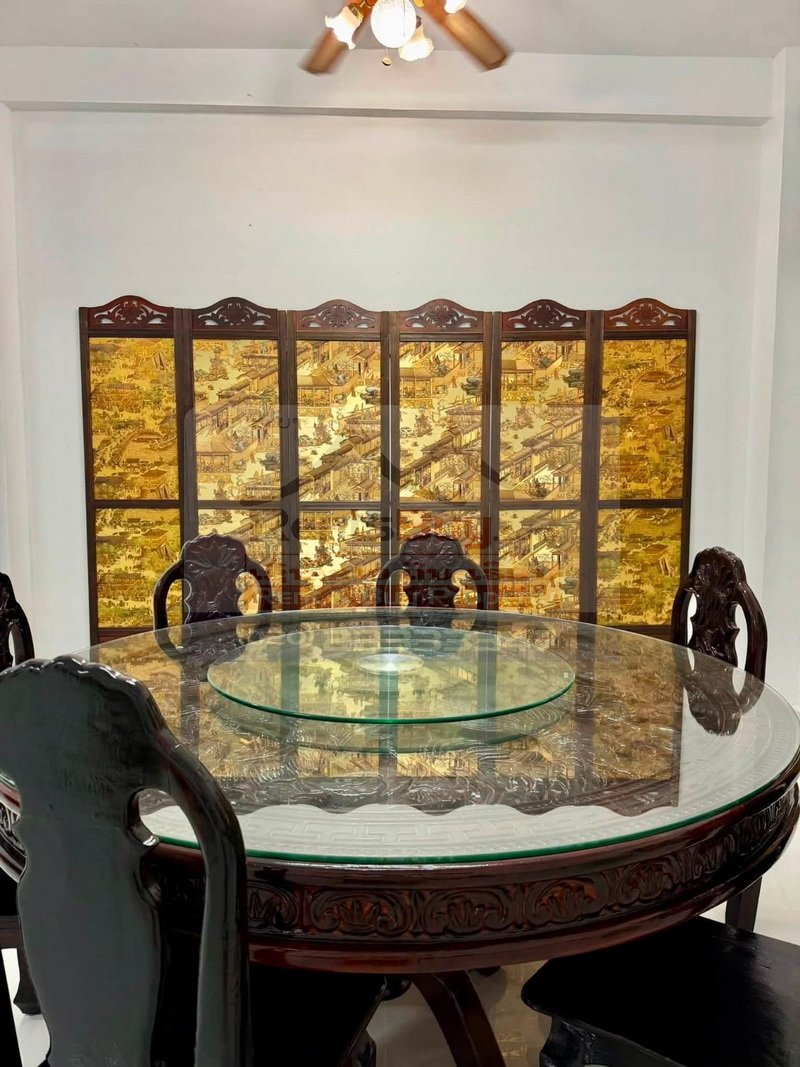 7191-Spacious 2-Bedroom Two-Story Villa for Rent Near That Luang Lake, Vientiane
