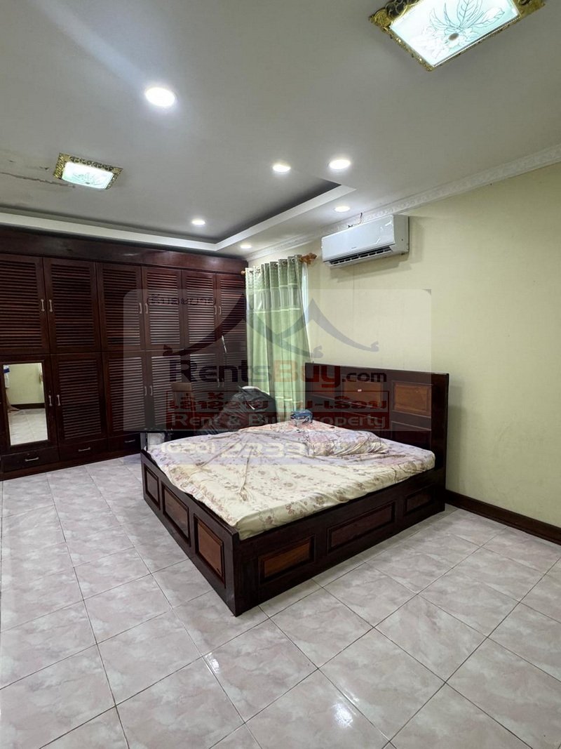 7228-Modern 4-Bedroom House for Rent Near U.S. Embassy and Lanexang Golf Driving Range, Vientiane
