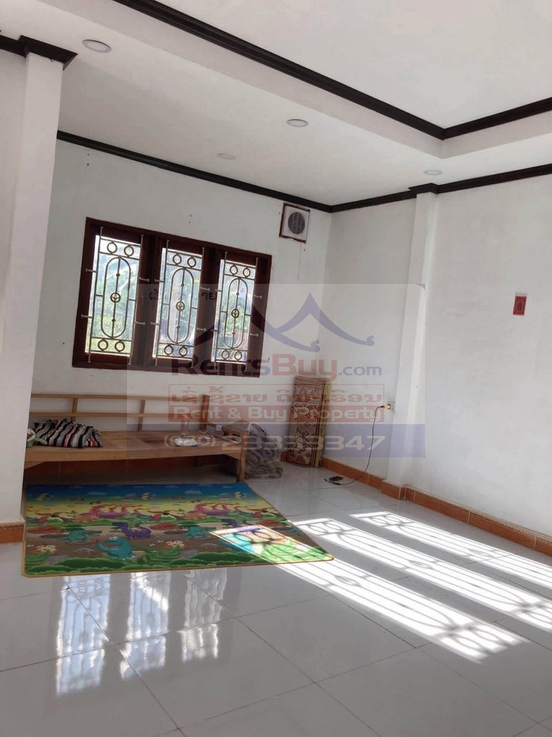 houseforsale01 7238-3-Bedroom House for Sale with 400 sqm Land in Viengkham Village, Vientiane