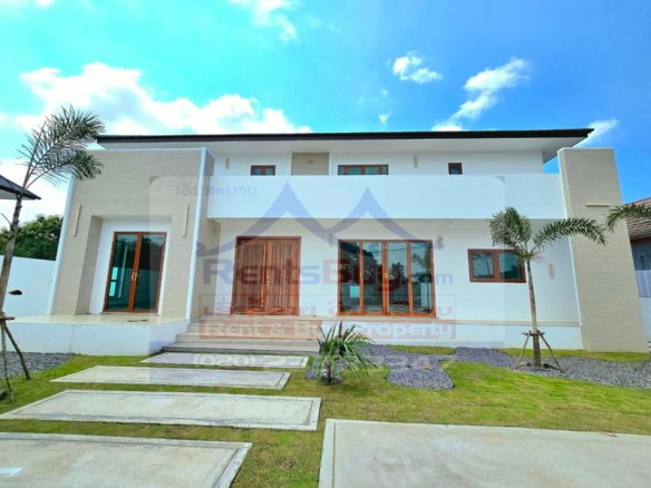 7243-Newly Built 4-Bedroom Modern House for Sale Near U.S. Embassy and Lycée Français International in Vientiane