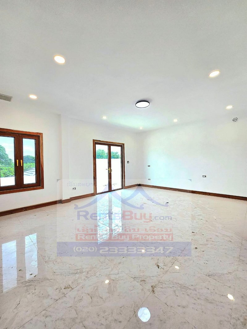houseforsale17 7243-Newly Built 4-Bedroom Modern House for Sale Near U.S. Embassy and Lycée Français International in Vientiane