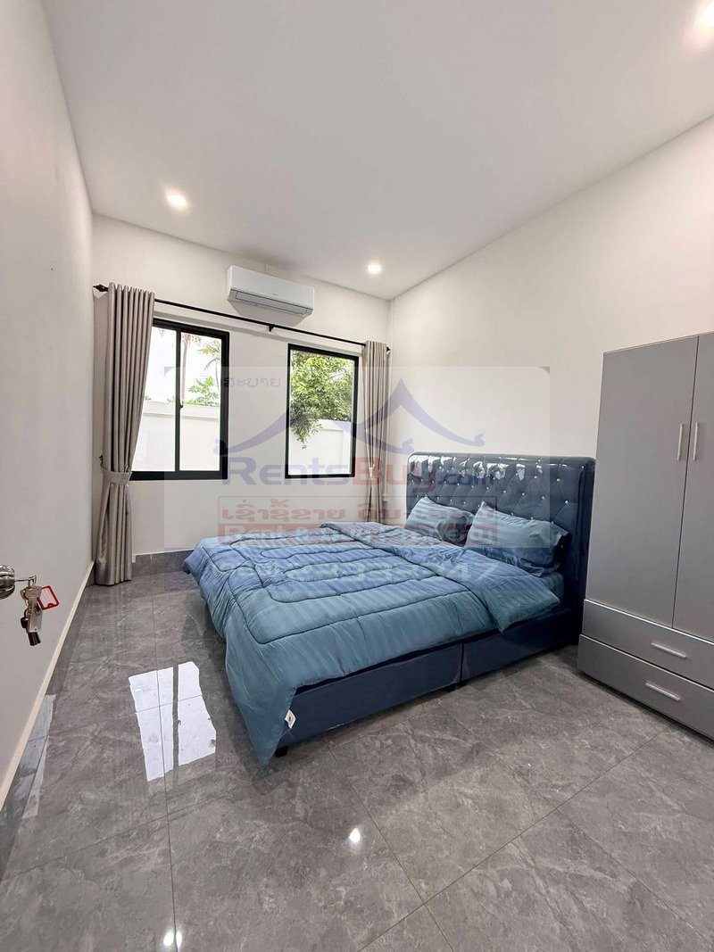 townhouse06 7190-Fully Furnished 1-Bedroom Apartment for Rent in Hadxayfong, Vientiane – Quiet, Safe & Convenient Living