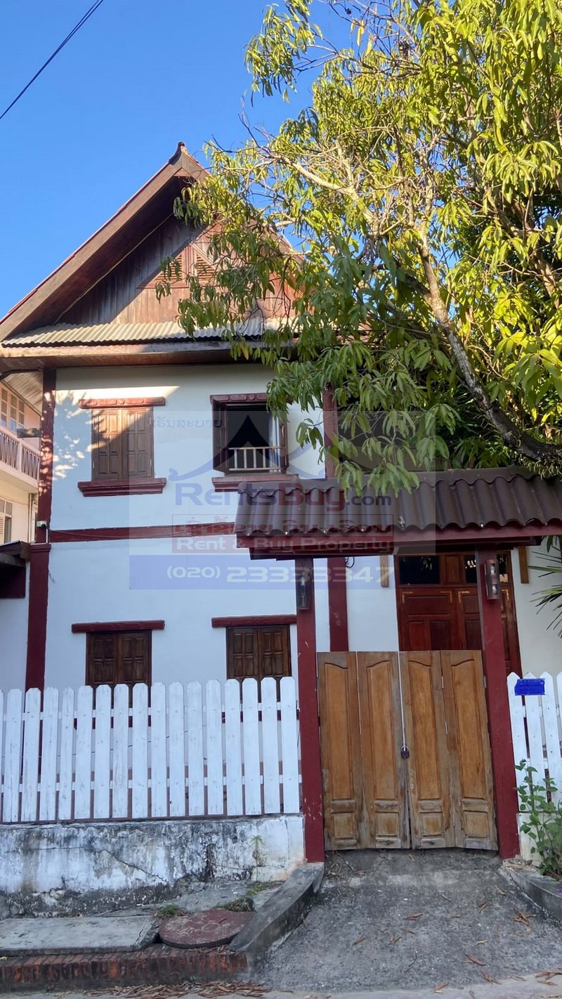 7290-Guesthouse Business for Rent in Central Luang Prabang – 8 Rooms Near Major Attractions