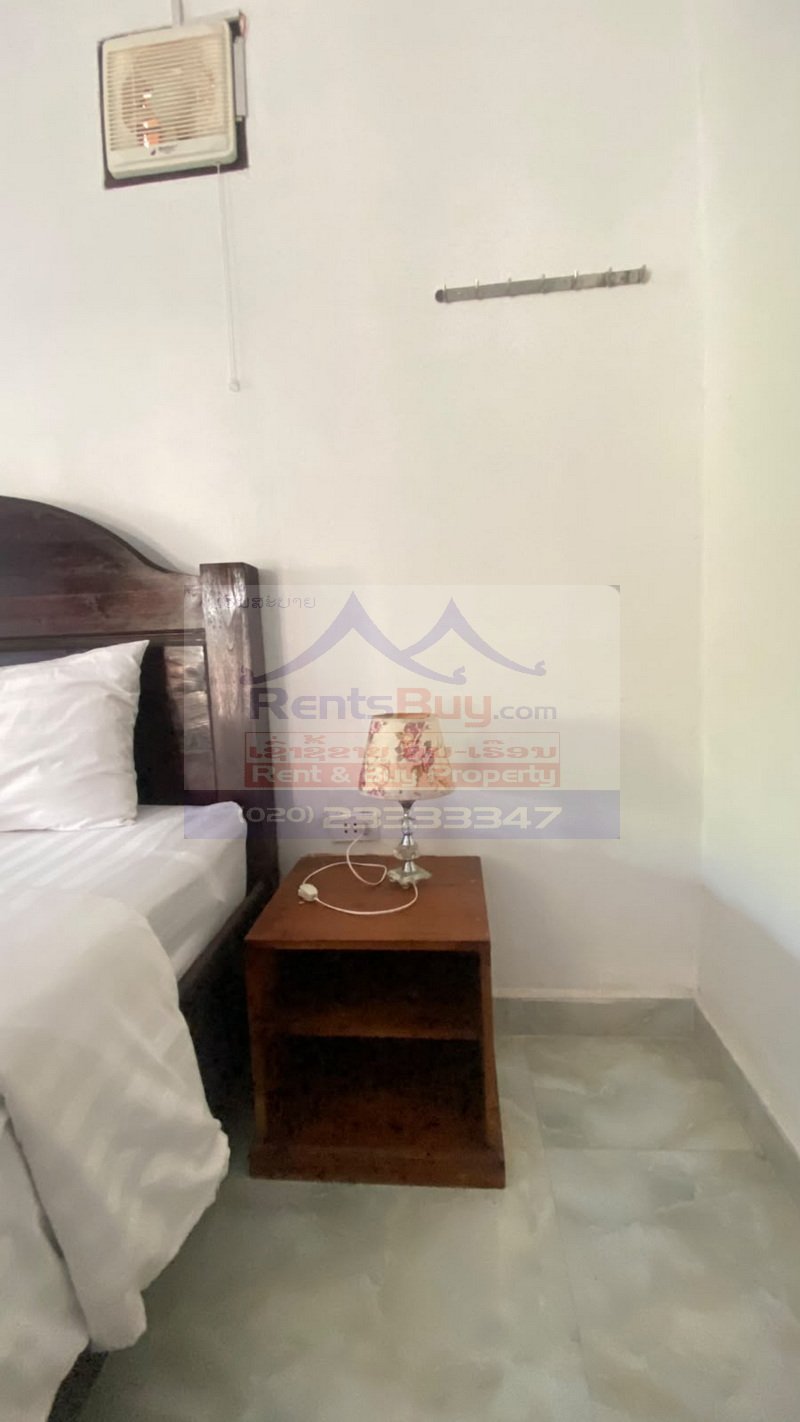 7290-Guesthouse Business for Rent in Central Luang Prabang – 8 Rooms Near Major Attractions