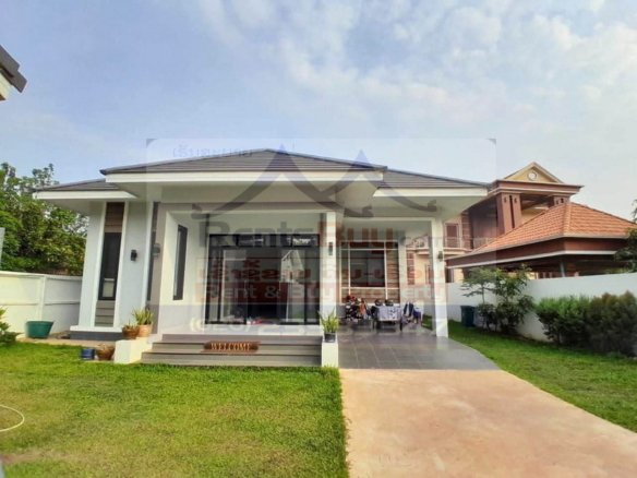 7261-Newly Built 4-Bedroom Fully Furnished Villa for Rent Near National University of Laos – Ideal for Families & Expats