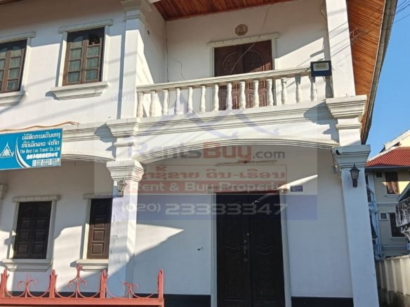 7275-Spacious 5-Bedroom House for Rent in Phonpheng Village – Two-Storey Property with Office Room and Parking