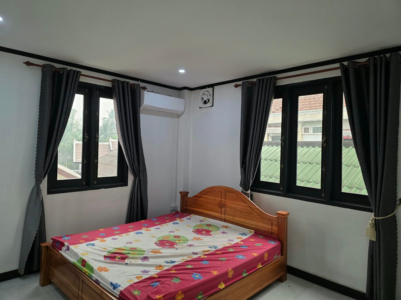 7244-Furnished 3-Bedroom House for Rent in Phan Luang Village, Luang Prabang – Near Local Market & Lanchang Park