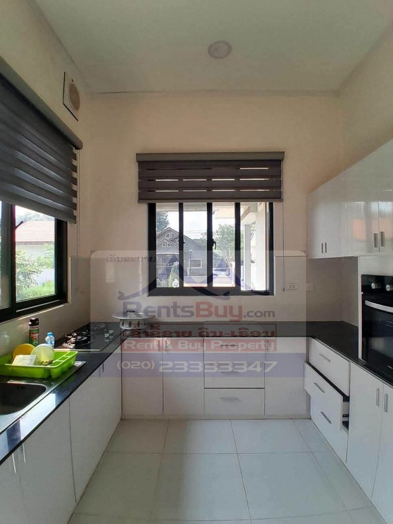 7261-Newly Built 4-Bedroom Fully Furnished Villa for Rent Near National University of Laos – Ideal for Families & Expats