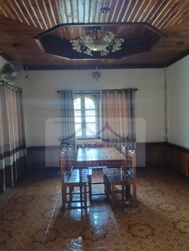houseforrent04 7254-Fully Furnished 3-Bedroom Single-Storey Villa for Rent in Phonpheng Village, Luang Prabang, Laos – Private Parking for 2 Cars
