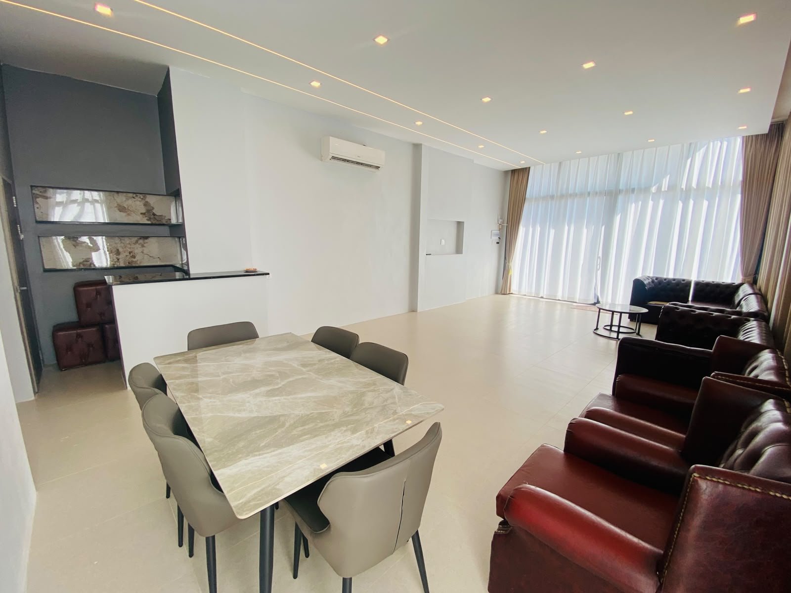 7289-Secure 2-Bedroom House for Rent Near the National University of Laos, Vientiane – 3 Bathrooms & 4-Car Parking