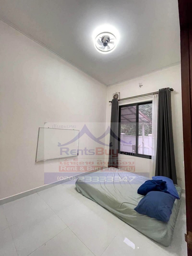 7261-Newly Built 4-Bedroom Fully Furnished Villa for Rent Near National University of Laos – Ideal for Families & Expats