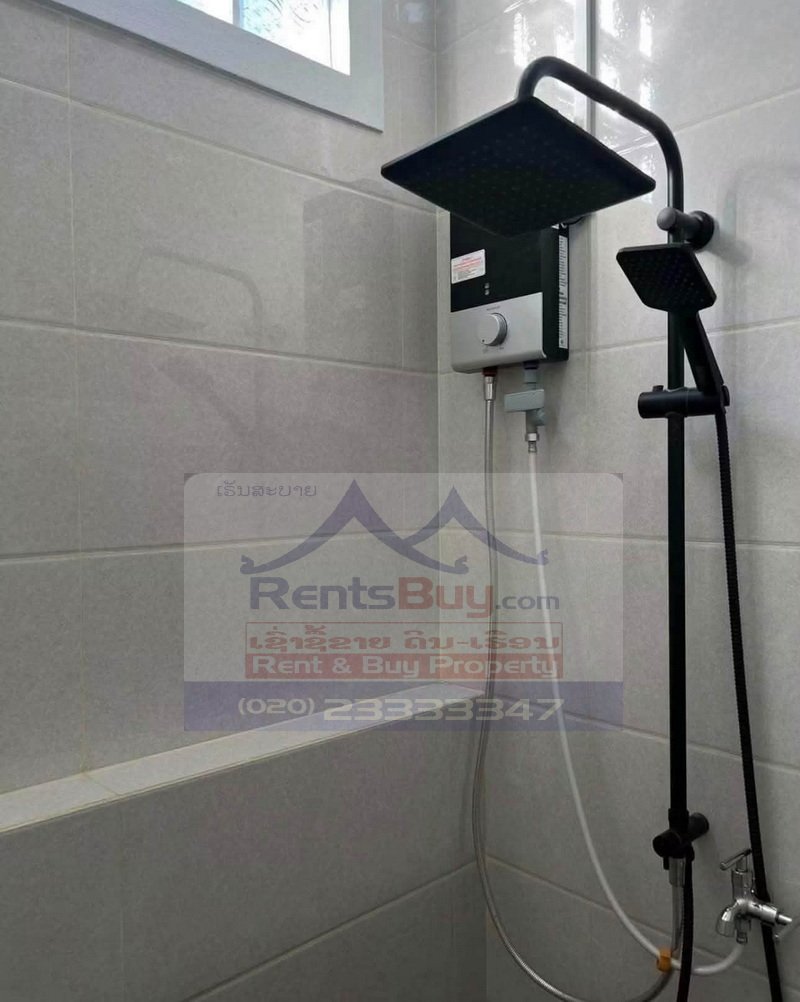 7283-Newly Built Modern 2-Bedroom House for Rent Near Don Daeng Golf Driving Range and Souksavath College, Vientiane