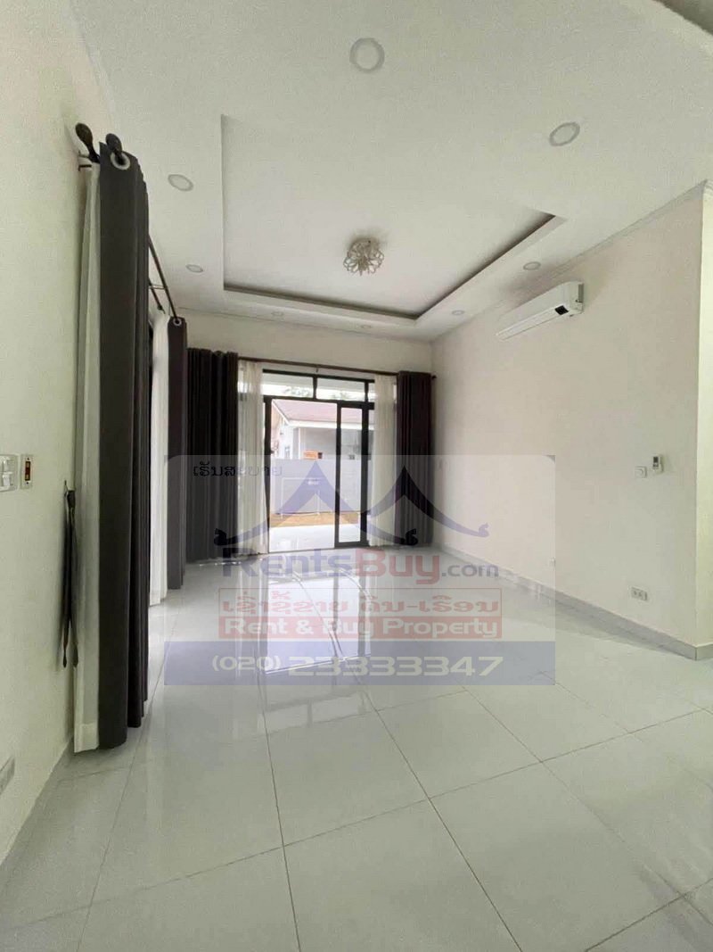 7261-Newly Built 4-Bedroom Fully Furnished Villa for Rent Near National University of Laos – Ideal for Families & Expats
