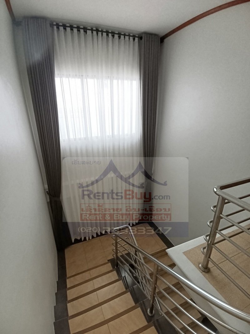 houseforrent07 7257-Spacious Fully Furnished 5-Bedroom 2-Storey Villa for Rent Near Lao American College, That Luang & Patuxay, Vientiane