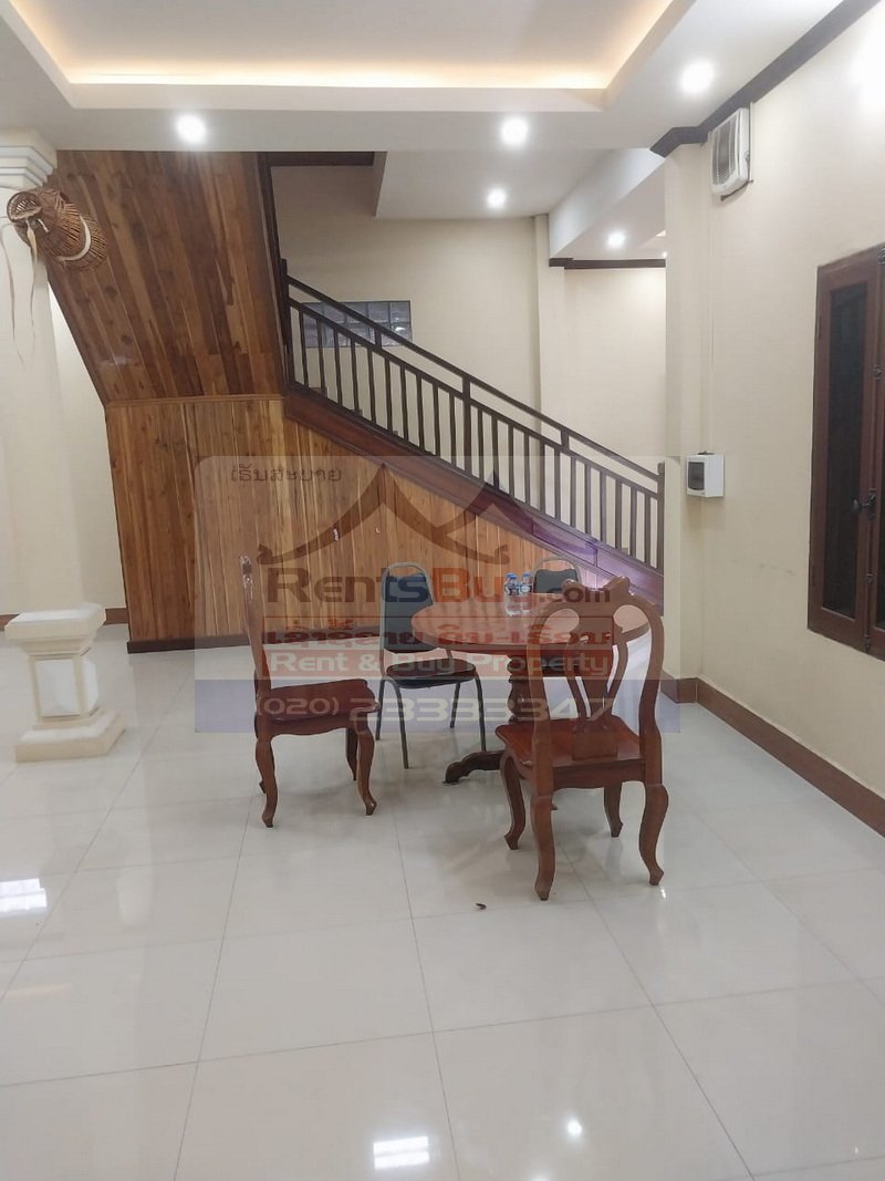 houseforsale02 7233-Traditional Lao-Style 2-Storey House with 3 Bedrooms for Sale in Luang Prabang
