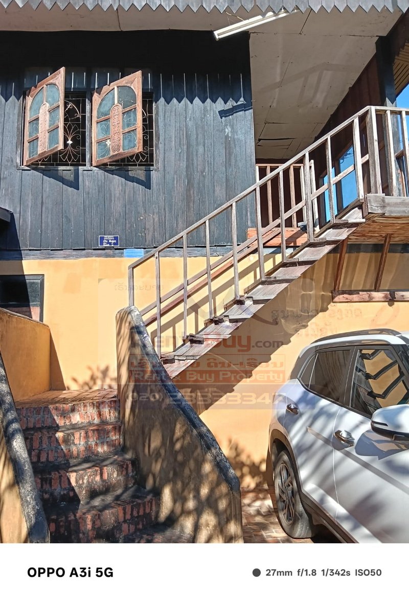 7274-Residential Property for Sale in Phan Luang Village, Vientiane – Two-Storey House on 533 sqm Land