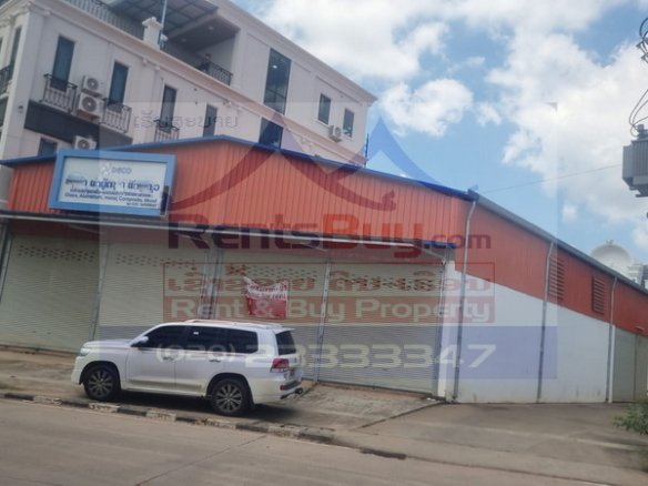 7268-Commercial Warehouse for Rent in Vientiane Capital, Laos – 240 sqm Near the Royal Thai Embassy
